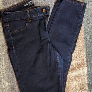 American Eagle Hi Rise Super Stretch Jeggings Size 14